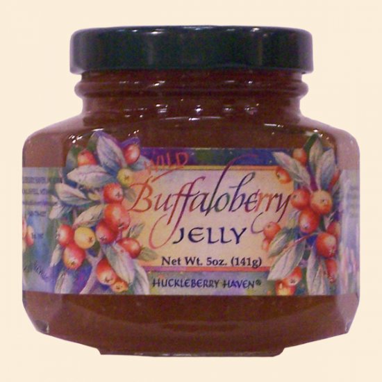 Wild Buffaloberry Jelly 5 oz. (case of 12) - Click Image to Close
