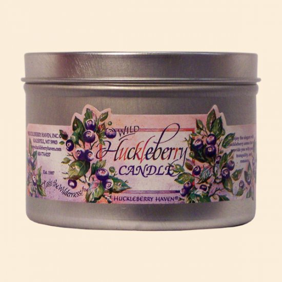 Wild Huckleberry Travel Tin Candle 7 oz. (case of 12) - Click Image to Close
