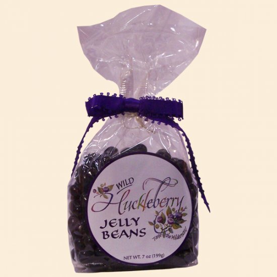 Wild Huckleberry Jelly Beans 7 oz. (case of 12) - Click Image to Close