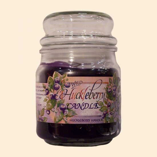 Wild Huckleberry Candle - Round Jar 5 oz. (case of 12) - Click Image to Close