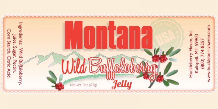 Wild Buffaloberry Jelly Name Drop (case of 12) - Click Image to Close