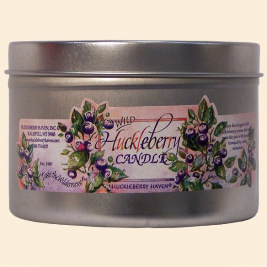 Wild Huckleberry Travel Tin Candle 12 oz. (case of 12) - Click Image to Close