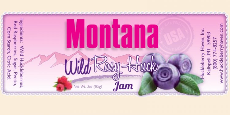Wild Rasy-Huck Jam Name Drop (case of 12) - Click Image to Close
