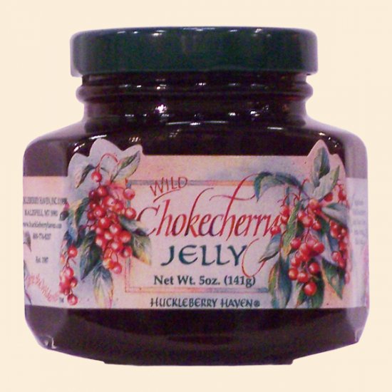 Wild Chokecherry Jelly 5 oz. (case of 12) - Click Image to Close