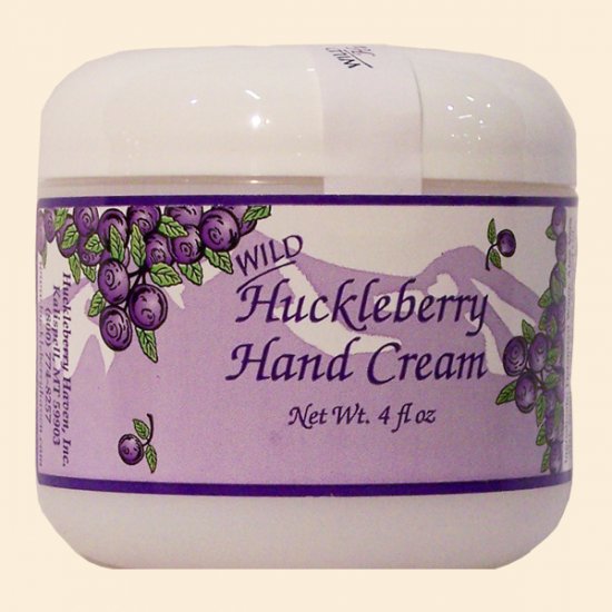 Wild Huckleberry Hand Cream 4 oz. (case of 12) - Click Image to Close