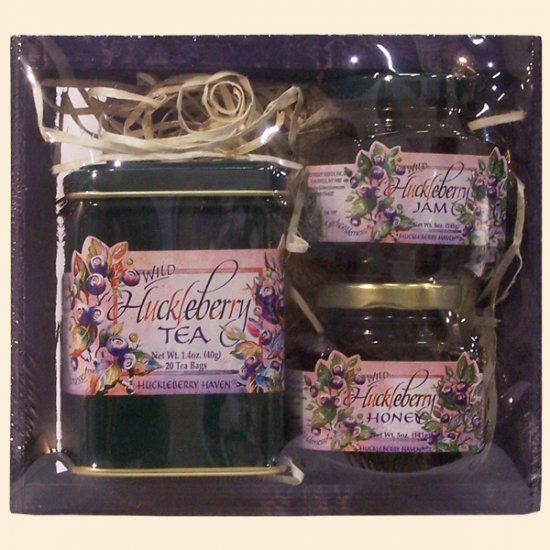 Gift Crate: Honey and Tea Tin (case of 6) - Click Image to Close