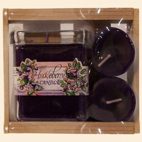 Gift Pack: 6oz Candle/2 Votives (case of 6) - Click Image to Close