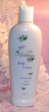 Wild Huckleberry Body Cream 9 oz. (case of 12) - Click Image to Close